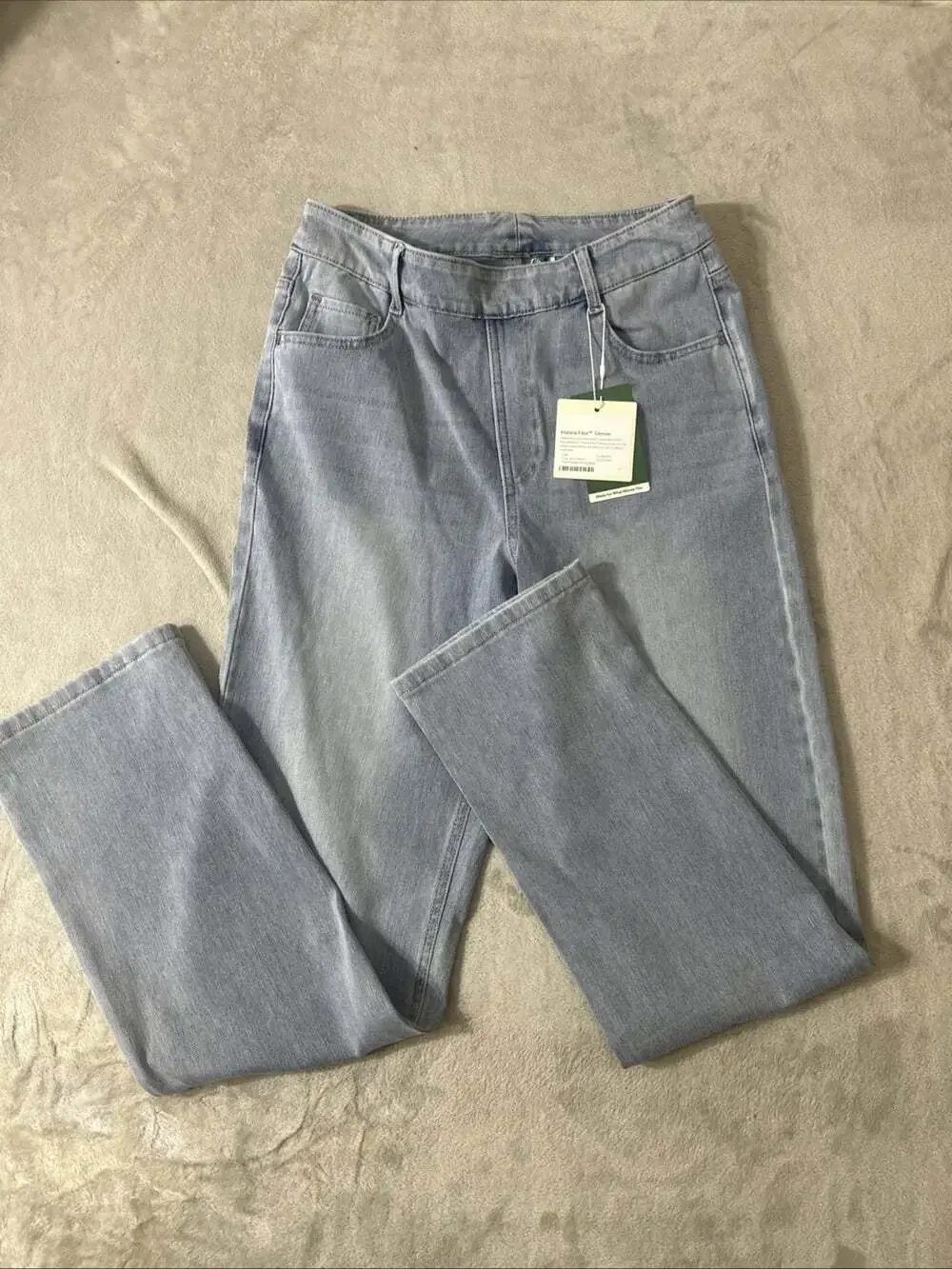 Halara Flex Denim Jeans Women’s Medium Light Wash Straight Leg NWT